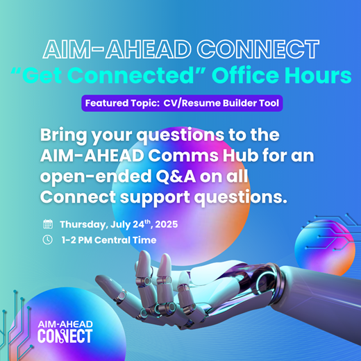 Connect "Get Connected" Office Hours July 24, 2025