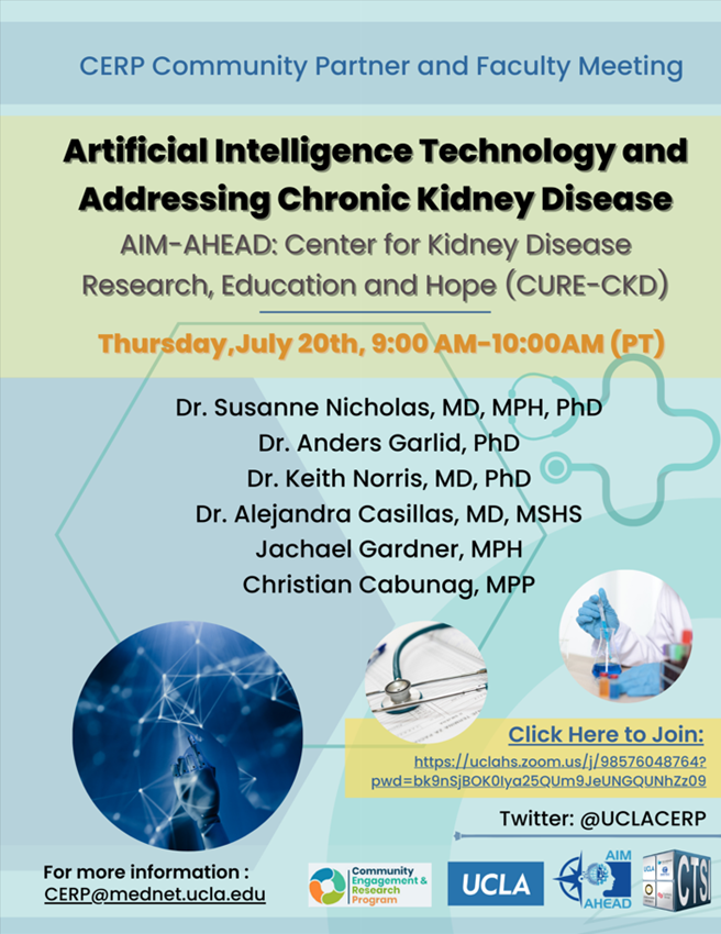 Technology and Artificial Intelligence Addressing Chronic Kidney Disease